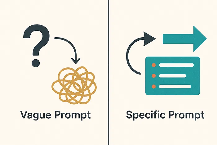 Vague request syndrome illustration